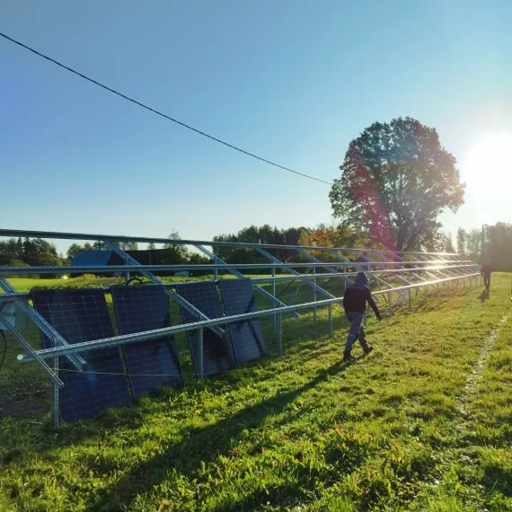 Saules paneļu parks, Alūksne