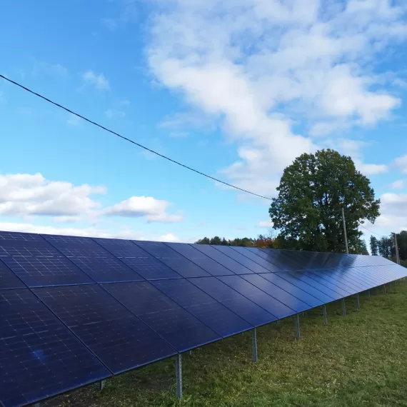 Saules paneļu parks, Alūksne