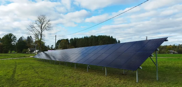 Saules paneļu parks, Alūksne