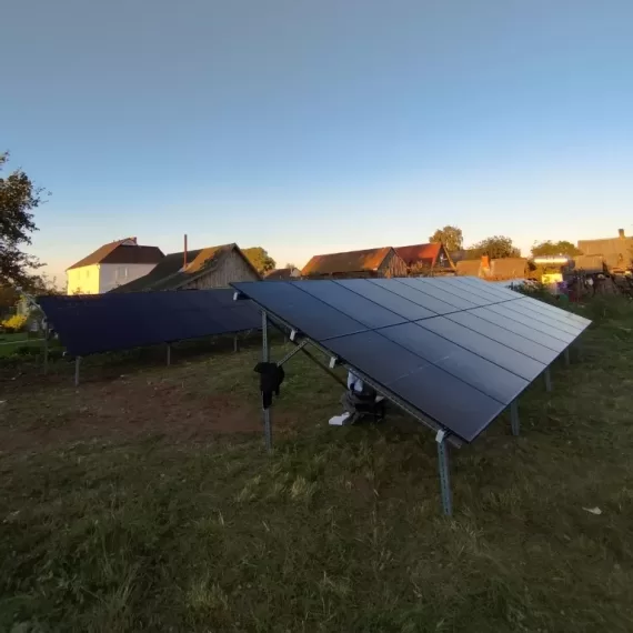 Saules paneļu parks, Daugavpils