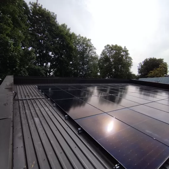 Saules paneļi, Marupe