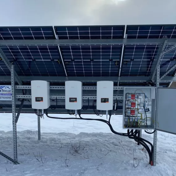 Saules paneļi un invertori, Nereta