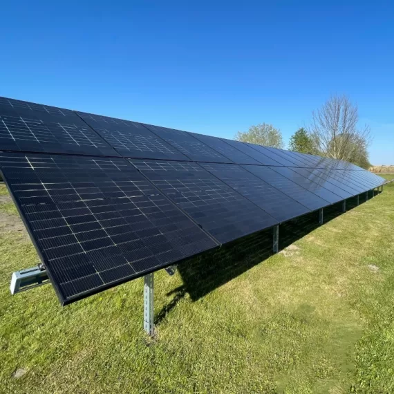 Saules paneļu parks, Ventspils