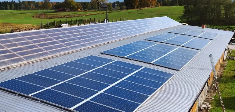 Saules paneļi uzņēmumiem