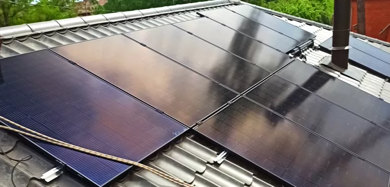 Saules paneļu jumts, Saulesdārzs