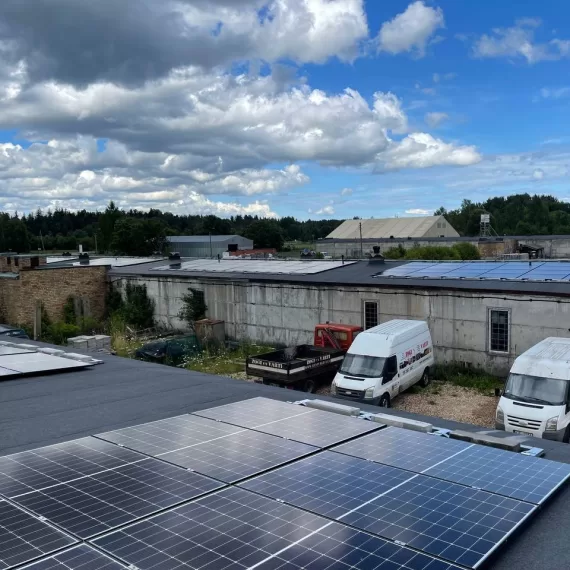 industriālais saules parks