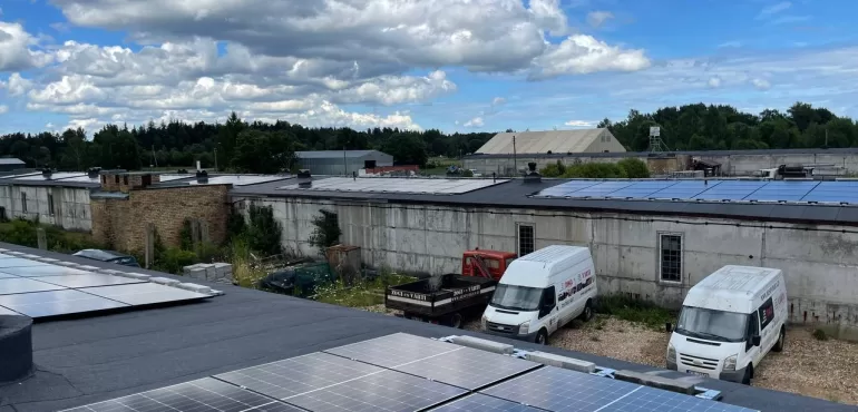 industriālais saules parks