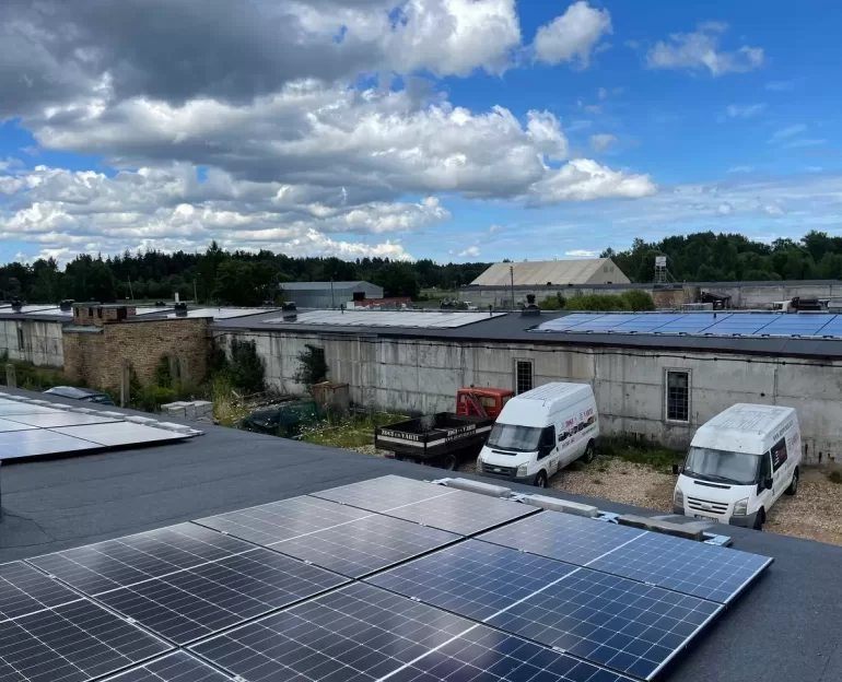 industriālais saules parks